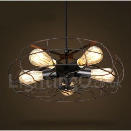 Retro Vintage 5 Light függőlámpa