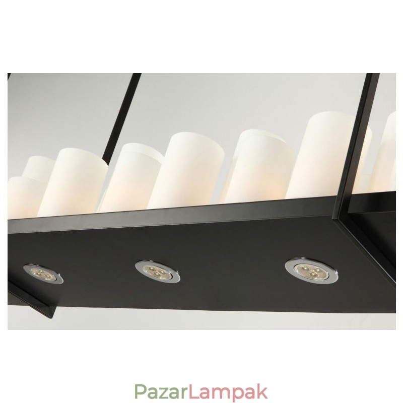 Rusztikus Lodge Vintage gyertyatartó függőlámpa