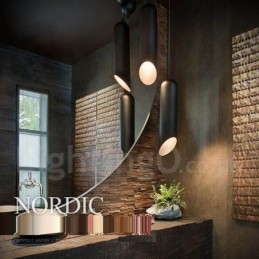 Modern, kortárs 1 fényes függőlámpa