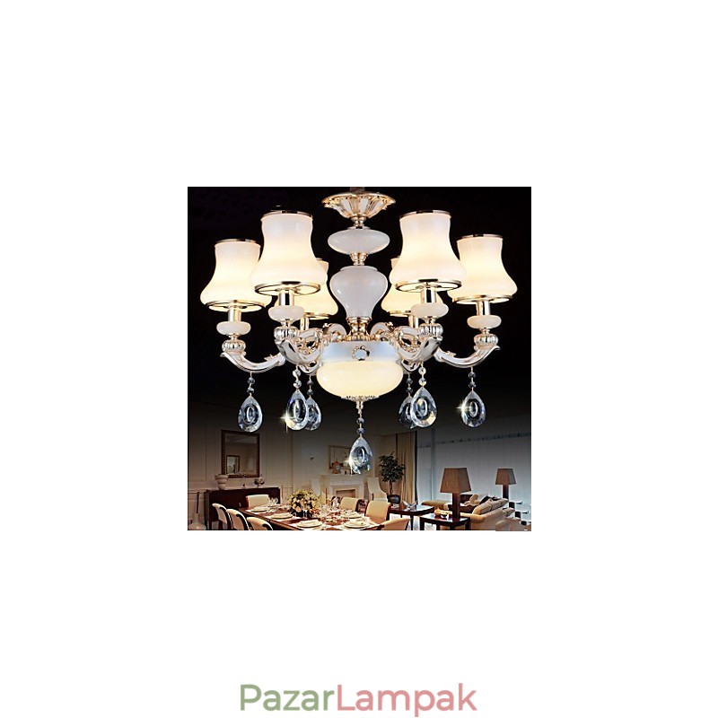 A luxus Natural Jade függőlámpa of the European Crystal Pendant lámpa