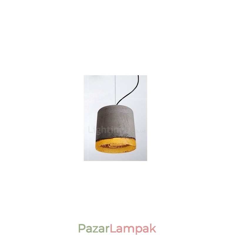 Modern, modern Concrte 1 fényű függőlámpa