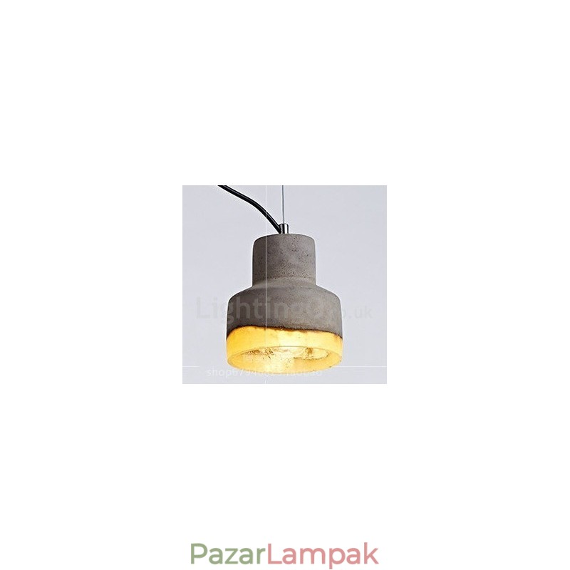 Modern, modern Concrte 1 fényű függőlámpa