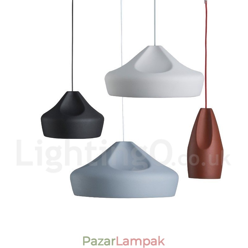 Modern kortárs többszínű függőlámpa
