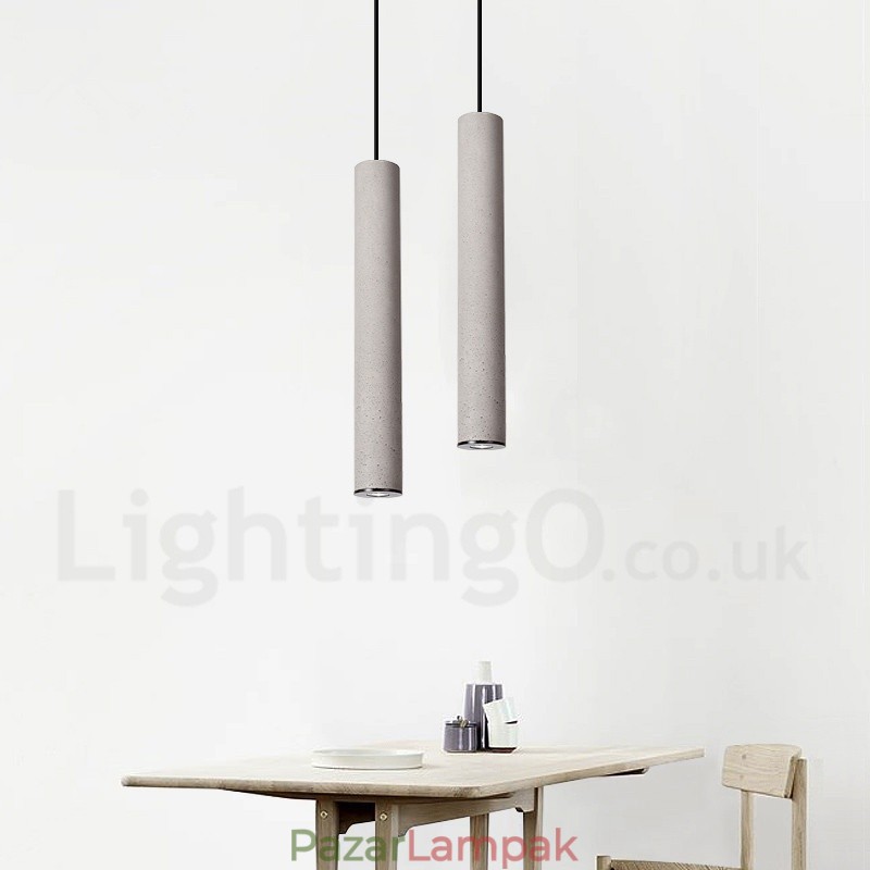Modern, modern Concrte 1 fényű függőlámpa