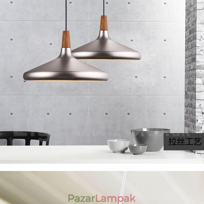 Modern, kortárs fém 1 fényű függőlámpa