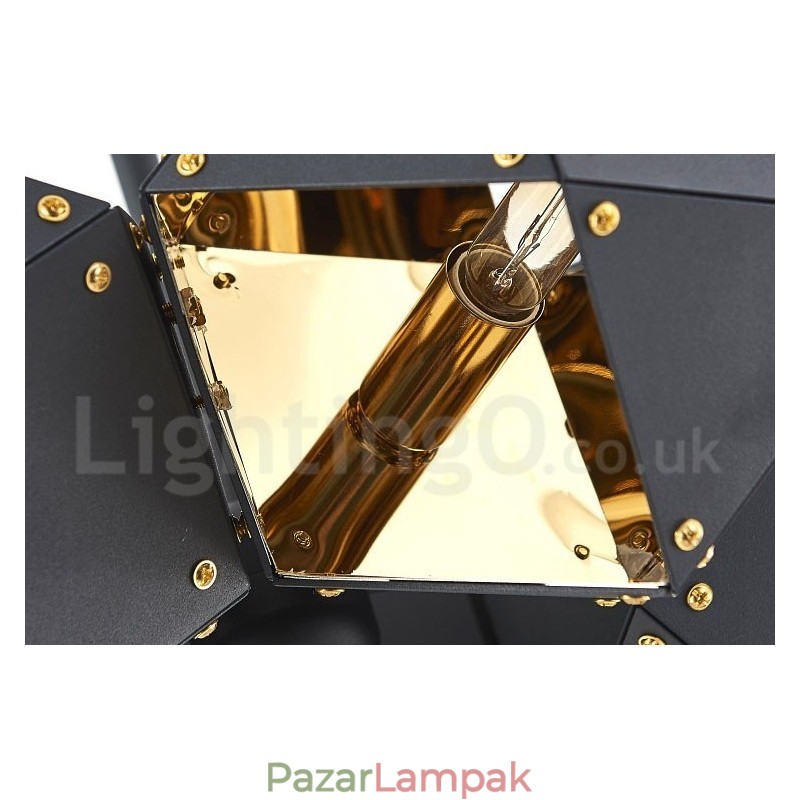 Modern, kortárs 1 fényes függőlámpa