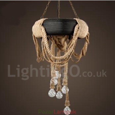 Country Vintage 6 Light függőlámpa Country Vintage 6 Light függőlámpa