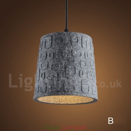 Retro Vintage Concrte 1 Light függőlámpa Retro Vintage Concrte 1 Light függőlámpa
