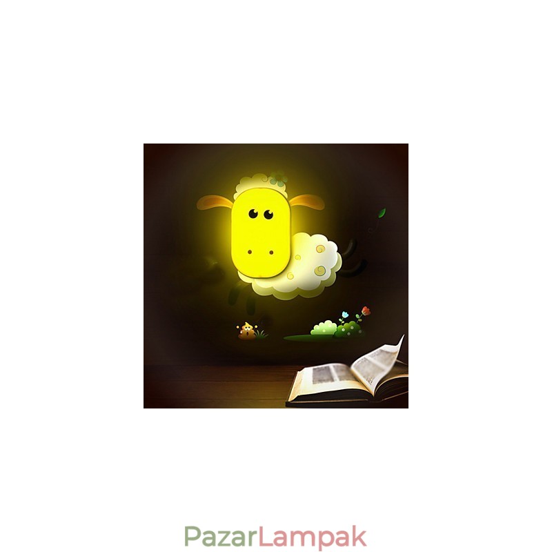 Creative Spirit intelligens fényvezérlés Kis éjszakai fény gyerek fali lámpa