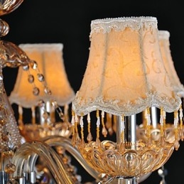 Csillár Crystal Traditional Classic Glass 6 Light