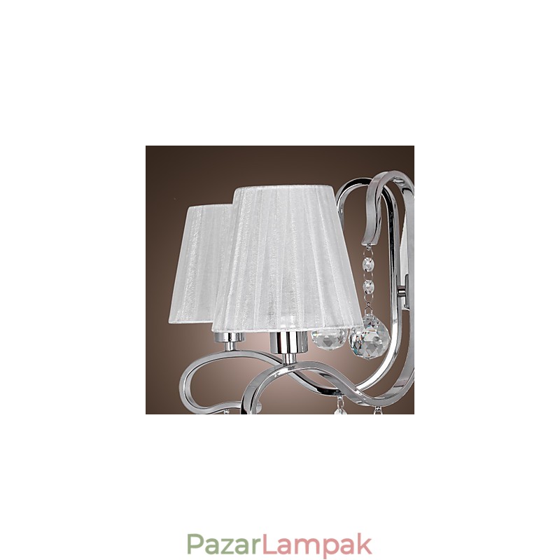 Modern kortárs kristályból galvanizált csillár