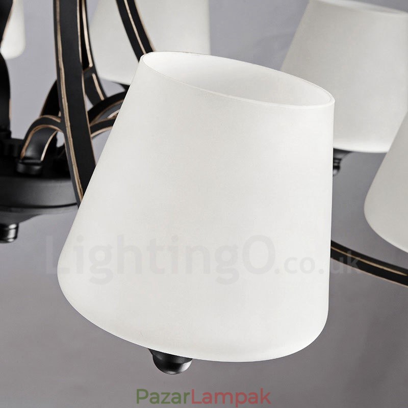 3 Világos rusztikus Lodge integrált fém csillár