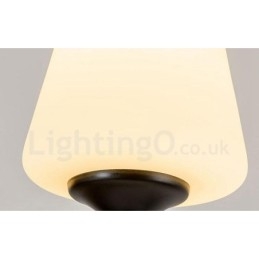 3 Világos rusztikus Lodge integrált fém csillár