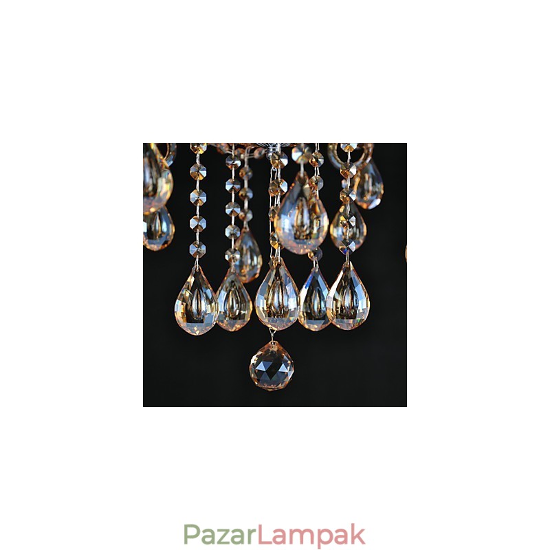 Csillár Crystal Traditional Classic Glass 6 Light