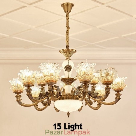 15 Light Traditional Classic integrált fém csillár 15 Light Traditional Classic integrált fém csillár