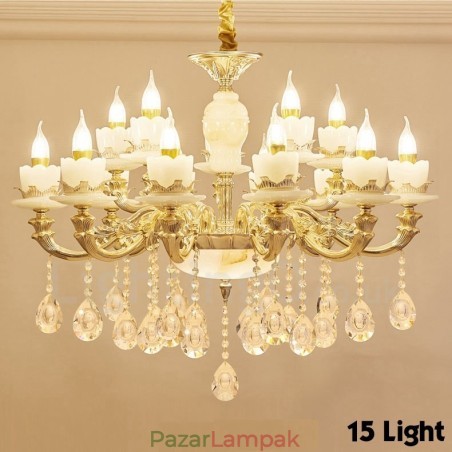 15 Light Traditional Classic integrált fém csillár 15 Light Traditional Classic integrált fém csillár