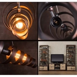 Retro vas lámpa Modern minimalista ipari stílusú csillár
