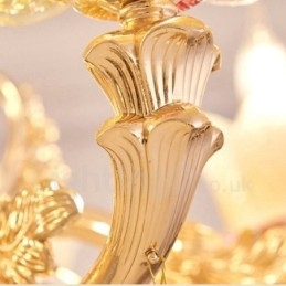 6 Light Traditional Classic integrált fém csillár