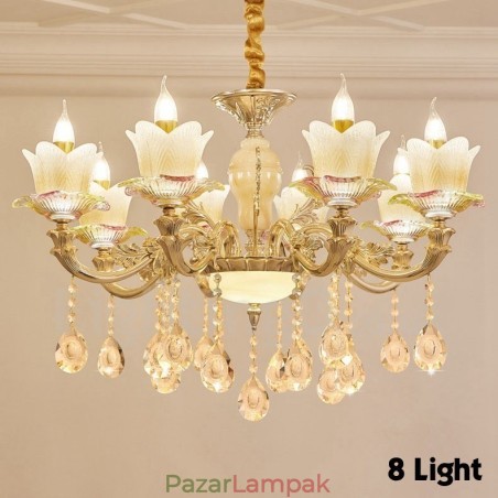 8 Light Traditional Classic integrált fém csillár 8 Light Traditional Classic integrált fém csillár