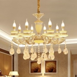 8 Light Traditional Classic integrált fém csillár