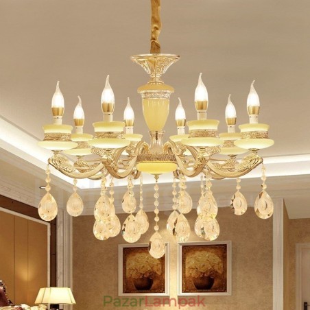 8 Light Traditional Classic integrált fém csillár 8 Light Traditional Classic integrált fém csillár