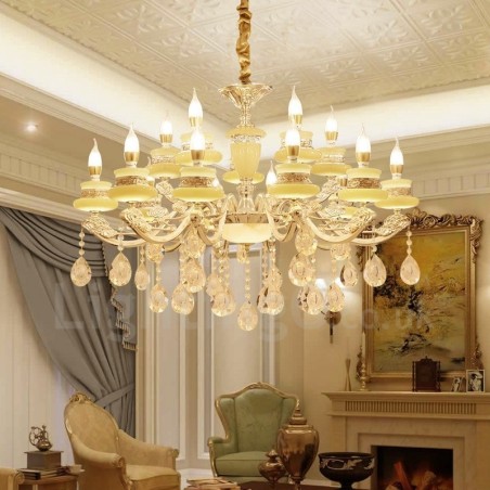 15 Light Traditional Classic integrált fém csillár 15 Light Traditional Classic integrált fém csillár