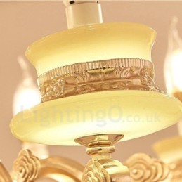 15 Light Traditional Classic integrált fém csillár
