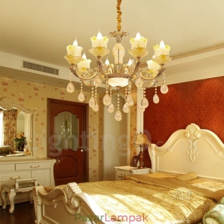 8 Light Traditional Classic integrált fém csillár 8 Light Traditional Classic integrált fém csillár