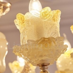 15 Light Traditional Classic integrált fém csillár