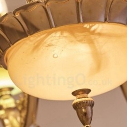 15 Light Traditional Classic integrált fém csillár