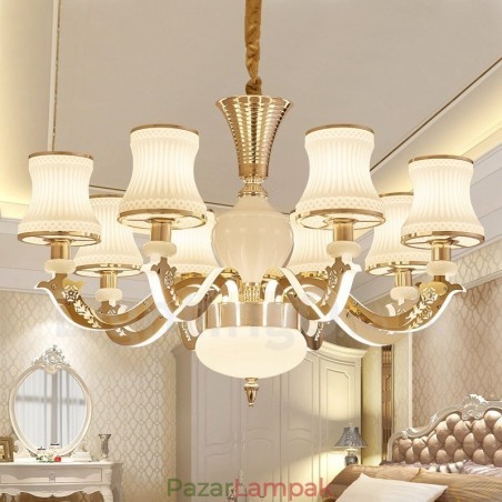 8 Light Traditional Classic integrált fém csillár 8 Light Traditional Classic integrált fém csillár