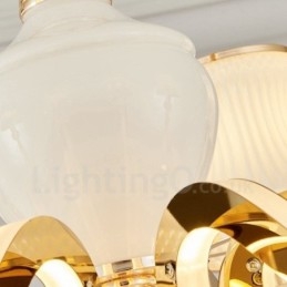 15 Light Traditional Classic integrált fém csillár