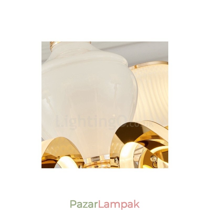 15 Light Traditional Classic integrált fém csillár