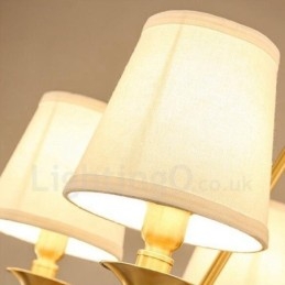 3 Világos rusztikus Lodge integrált fém réz csillár