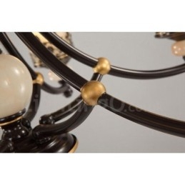 8 Light Traditional Classic integrált fém csillár