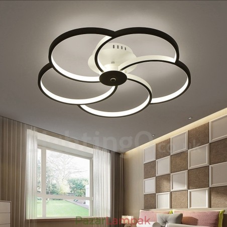5 Könnyű, modern, modern integrált fémcsillár 5 Könnyű, modern, modern integrált fémcsillár