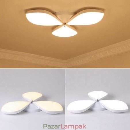3 Light Modern, modern, integrált fém süllyesztett lámpa 3 Light Modern, modern, integrált fém süllyesztett lámpa