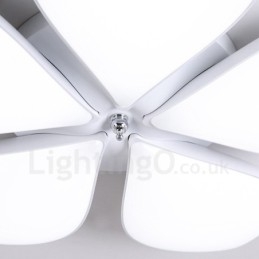 5 Light Modern, modern, integrált fém süllyesztett lámpa