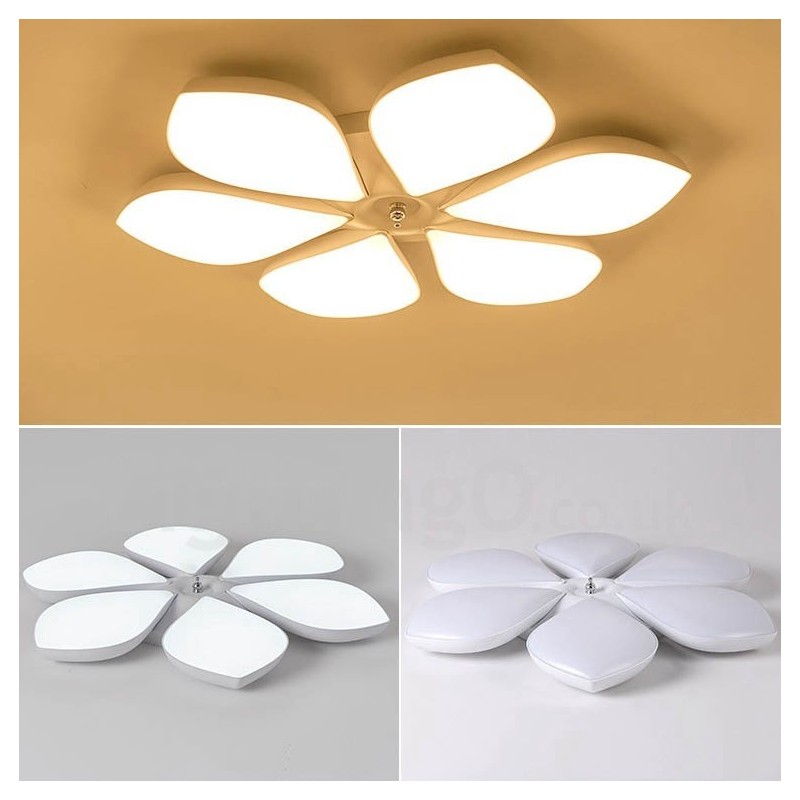 6 Light Modern kortárs integrált fém süllyesztett lámpa
