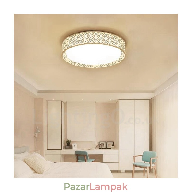 Modern, kortárs integrált fém süllyesztett lámpa