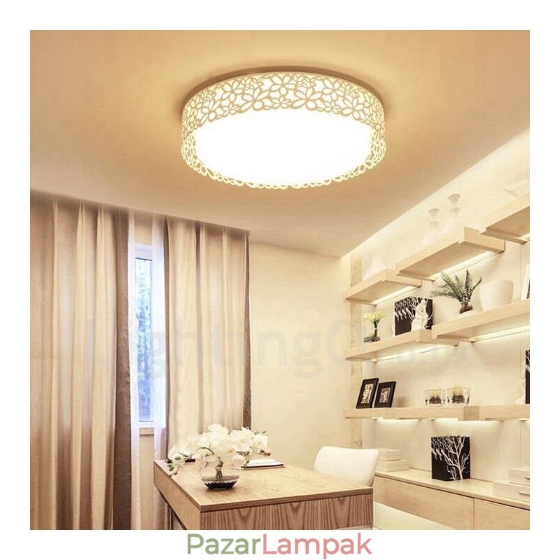 Modern, kortárs integrált fém süllyesztett lámpa