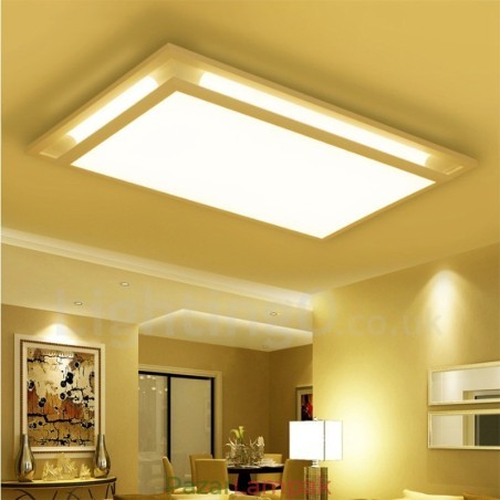 Modern, kortárs integrált fém süllyesztett lámpa