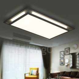 Modern, kortárs integrált fém süllyesztett lámpa