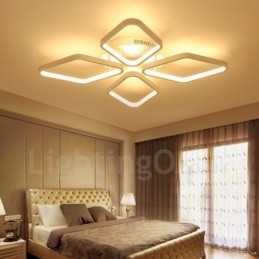 4 Light Modern, modern, integrált fém süllyesztett lámpa