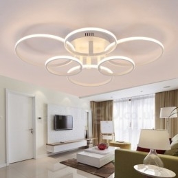 6 Light Modern kortárs integrált fém süllyesztett lámpa