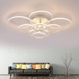 8 Light Modern, modern, integrált fém süllyesztett lámpa