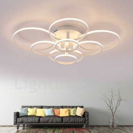 8 Light Modern, modern, integrált fém süllyesztett lámpa 8 Light Modern, modern, integrált fém süllyesztett lámpa