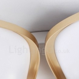 3 Light Modern, modern, integrált fém süllyesztett lámpa