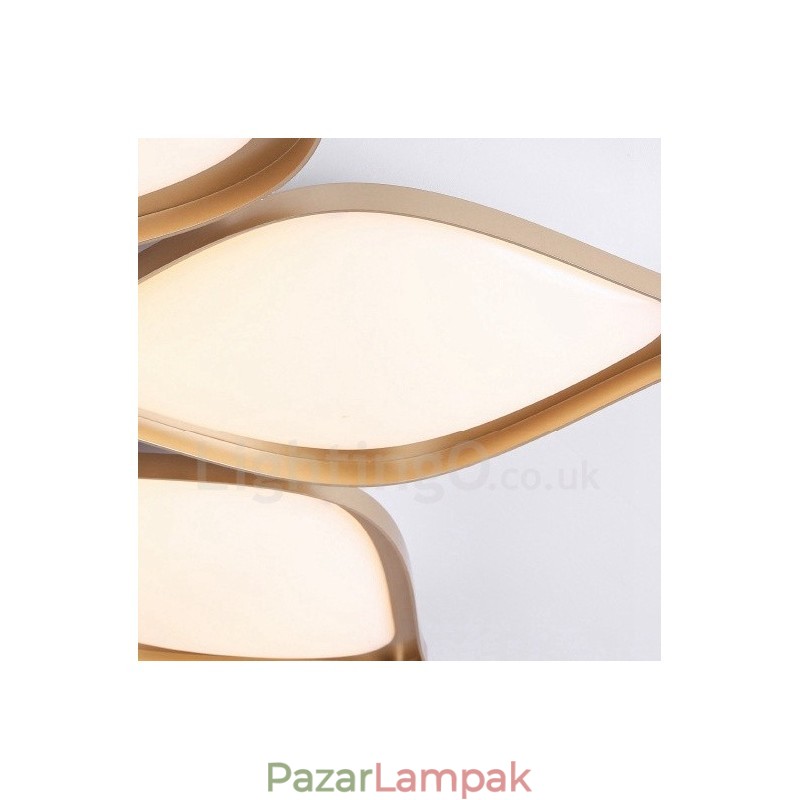 3 Light Modern, modern, integrált fém süllyesztett lámpa