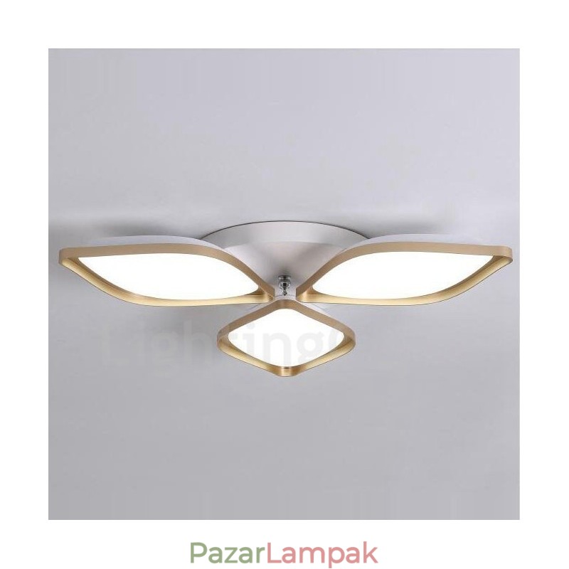 3 Light Modern, modern, integrált fém süllyesztett lámpa
